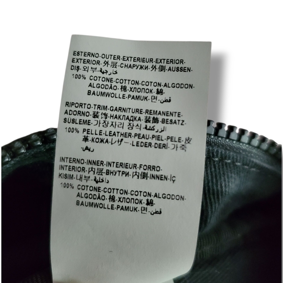 VERSACE Beverly Palm Miami Black Belt Bag with Vibrant Graphic Waist Sling Bag - Picture 15 of 17